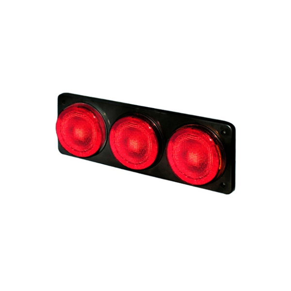 1800MT-3R - SOPORTE FARO 1800 ROJO UNIPOLAR